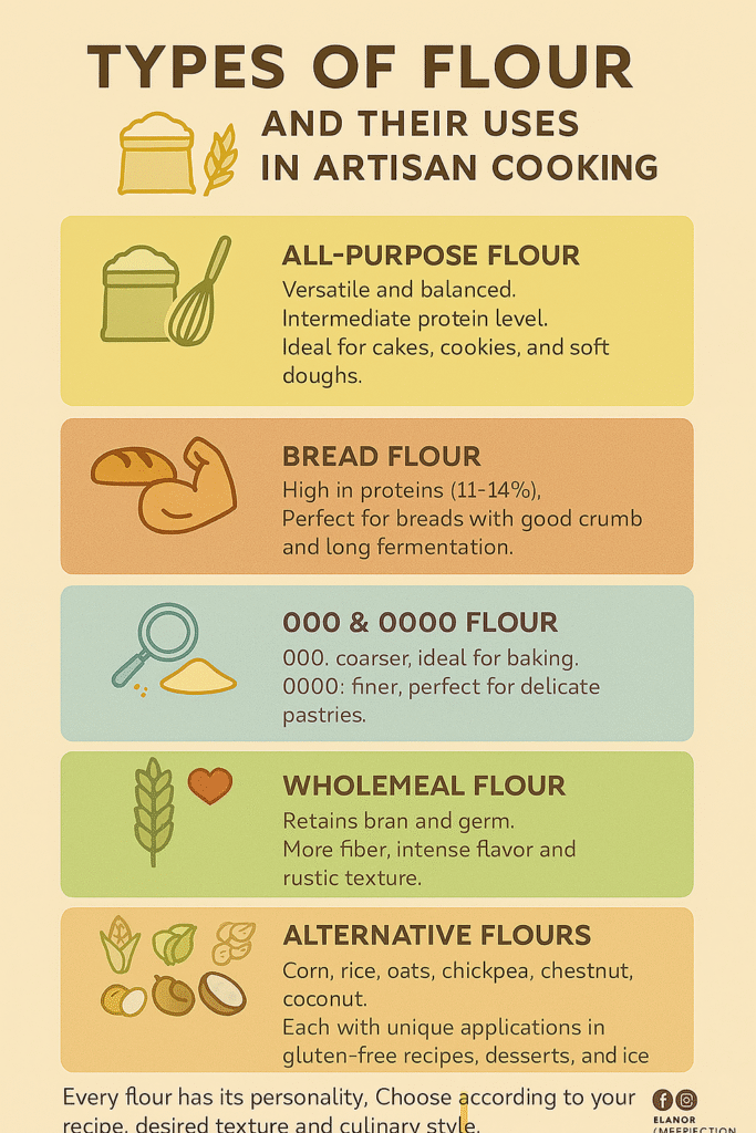 Two Flour Types Types of Flour: A World of Options for Your Recipes
