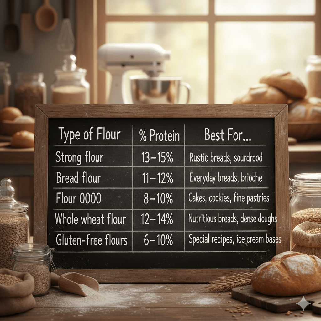 Types of Flour 