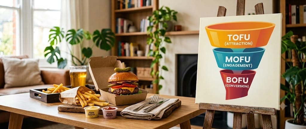 Gastronomic conversion funnel