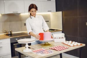professional kitchen for pastry chefs
